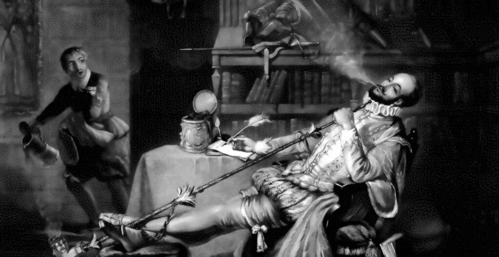 Sir Walter Raleigh, la primera víctima del tabaco …